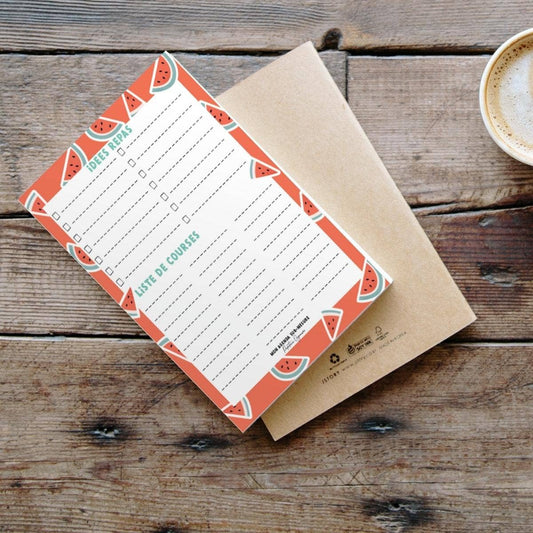 Menus et liste de courses aimantés